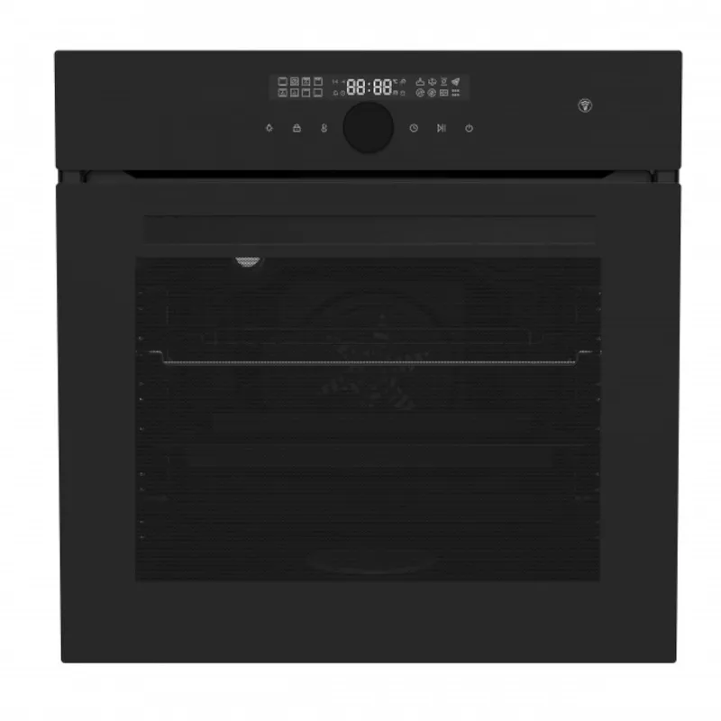 Cuptor electric incorporabil BACKER RIKI 16 AIRSTEAM SOFT BL GL, Black