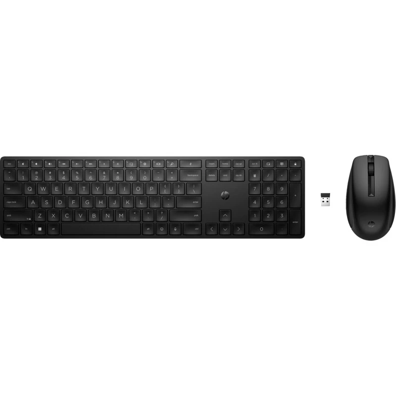 Kit (keyboard+mouse) HP 655 WIRELESS KEYBOARD AND MOUSE COMBO WHITE RU