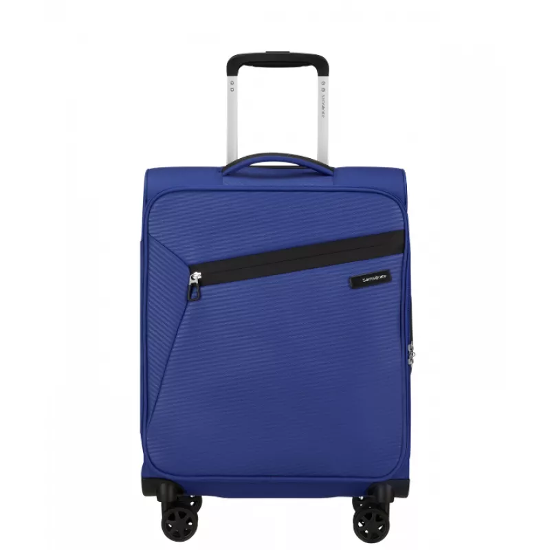 Valiza Samsonite LITEBEAM-VALIZA PE 4 ROTI 55/20 ALBASTRU APRINS