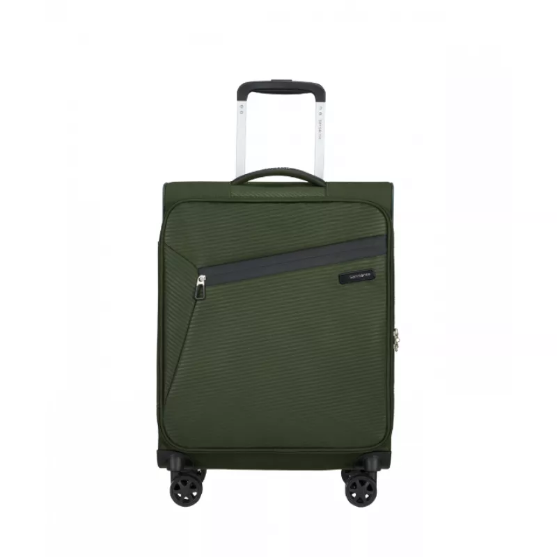 Valiza Samsonite LITEBEAM-VALIZA PE 4 ROTI 55/20 VERDE INCHIS