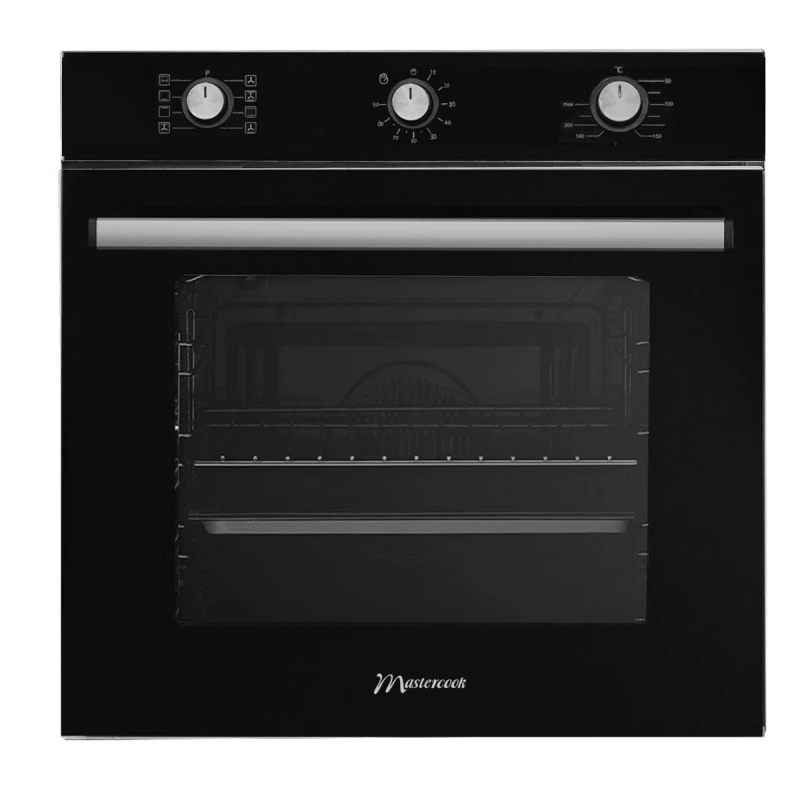Встраиваемая  электрическая духовка MASTERCOOK LIRA MC 71M8 BL, Black