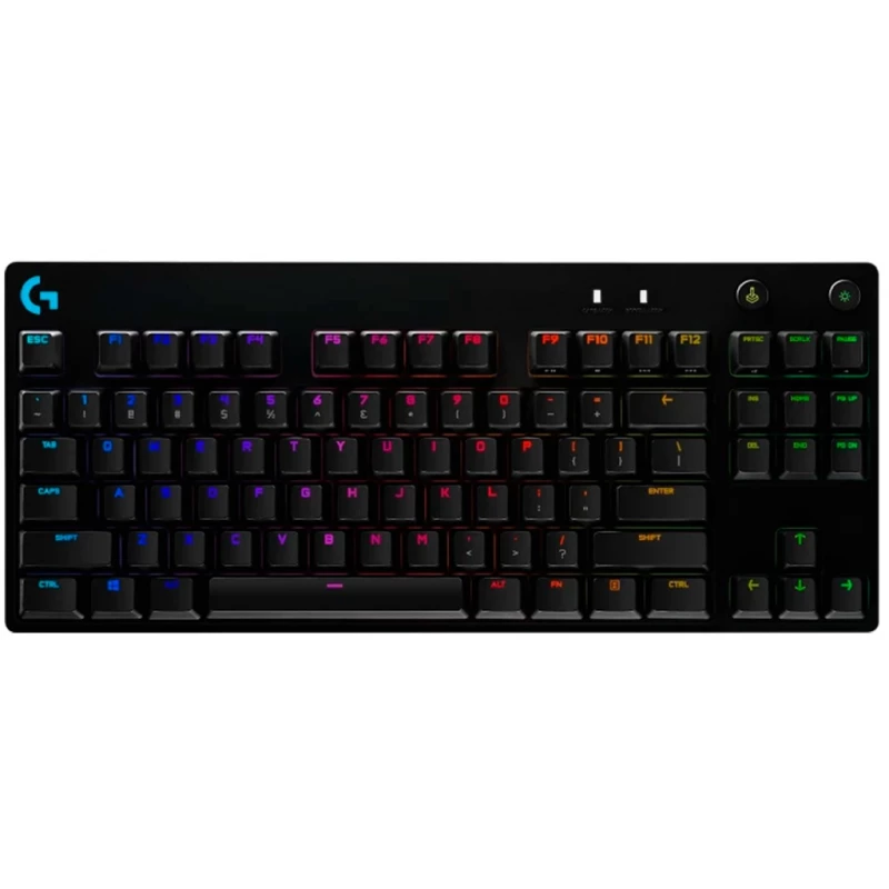 Gaming keyboard LOGITECH WIRELESS  G PRO X MECHANICAL GAMING KEYBOARD WITH SWAPPABLE SWITCHES BLACK LO 920-009239