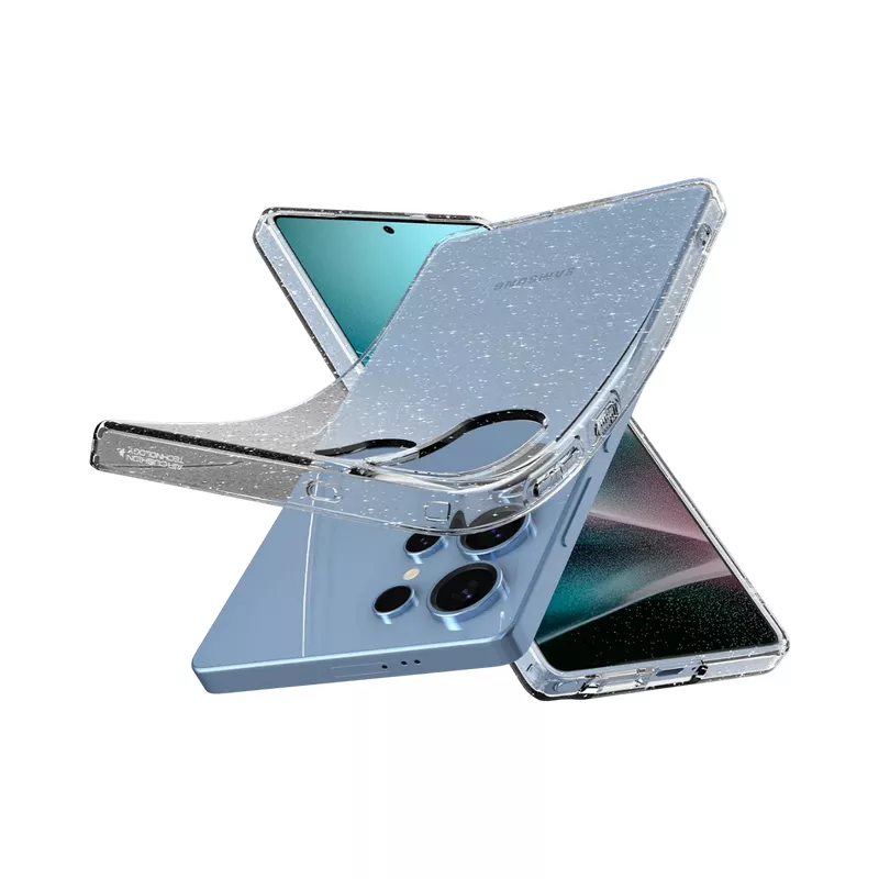Husa Spigen SAMSUNG S25 ULTRA, LIQUID CRYSTAL, GLITTER CRYSTAL