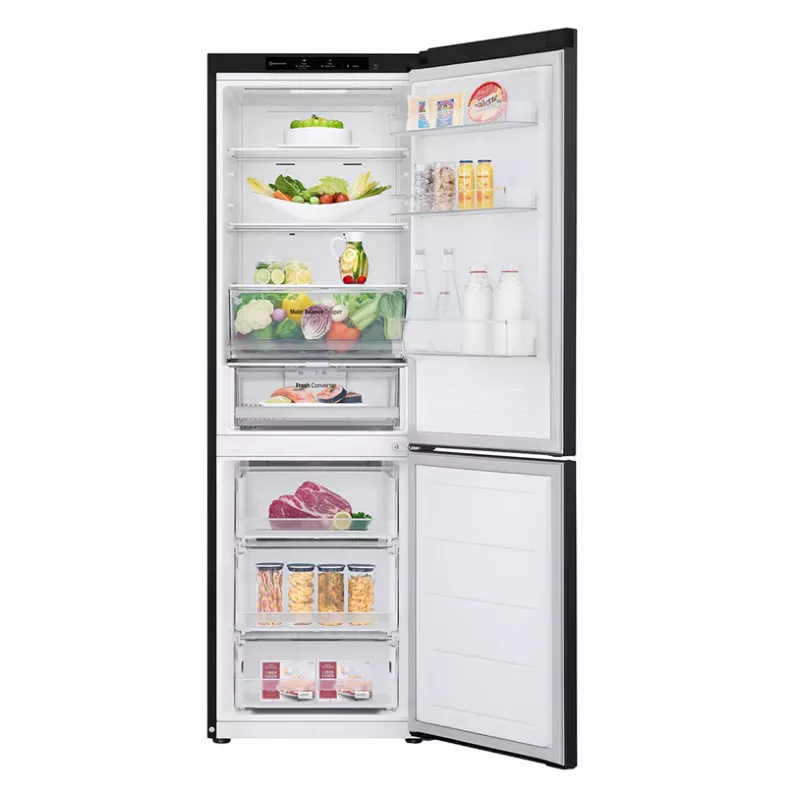 Холодильник LG GBV3100EEP, 344 л, No Frost, 186 см, Черный