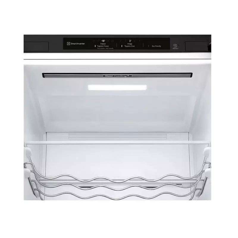Холодильник LG GBV3200DEP Class D, 387 л, Линейное охлаждение, Door Cooling+, No Frost, 203 см, Черный