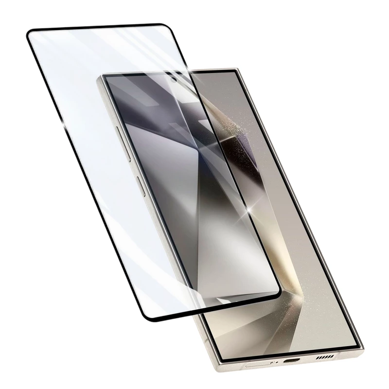 Sticla de protectie Cellular Line CELLULAR TEMPERED GLASS FOR SAM. GAL. S25 ULTRA, BLACK