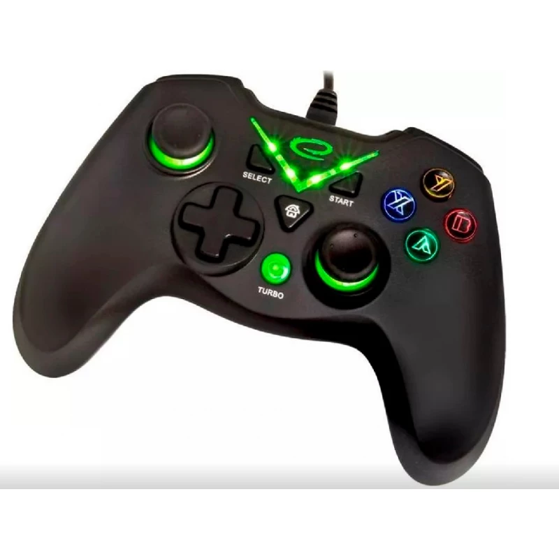 Gamepad ESPERANZA PIRATE EGG114K .USB. CTRL, 2 Sticks, 12 But, Black .PC.Xbox