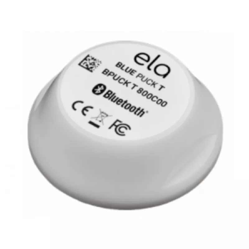 Умная Розетка TELTONIKA TEMPERATURE SENSOR  IDF25241D ELA PUCK T, TRANSMISSION RANGE UP TO 500 METERS (OPEN FIELD), LIFECYCLE UP TO 19 YEARS, BT4.0, NFC, MEASURING RANGE	-40°C TO +85°C, IP68 258-00096