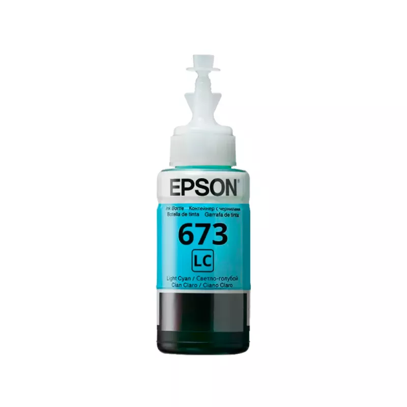 Флакон с чернилами EPSON T67354A LIGHT CYAN FOR L800/805/810/850/1800, 70ML (C13T67354A) T67354A