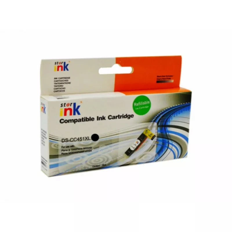 Cartus cerneala Impreso IMP-DS-CP450XL-BK BLACK XL REFILLABLE CANON IP7240/MG5440/5540/6440/IX6840/MX924, W/CHIP (25ML) IMP-DS-CP450XL-BK