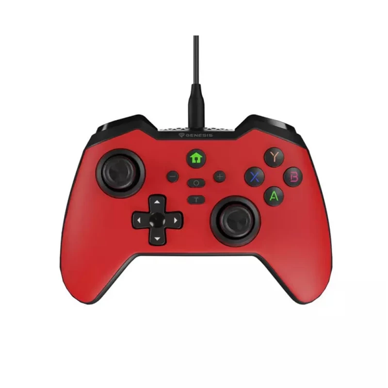 Gamepad Genesis Mangan 300 Wired USB-C Controller, Red (PC/Android/Switch/Steam Deck)