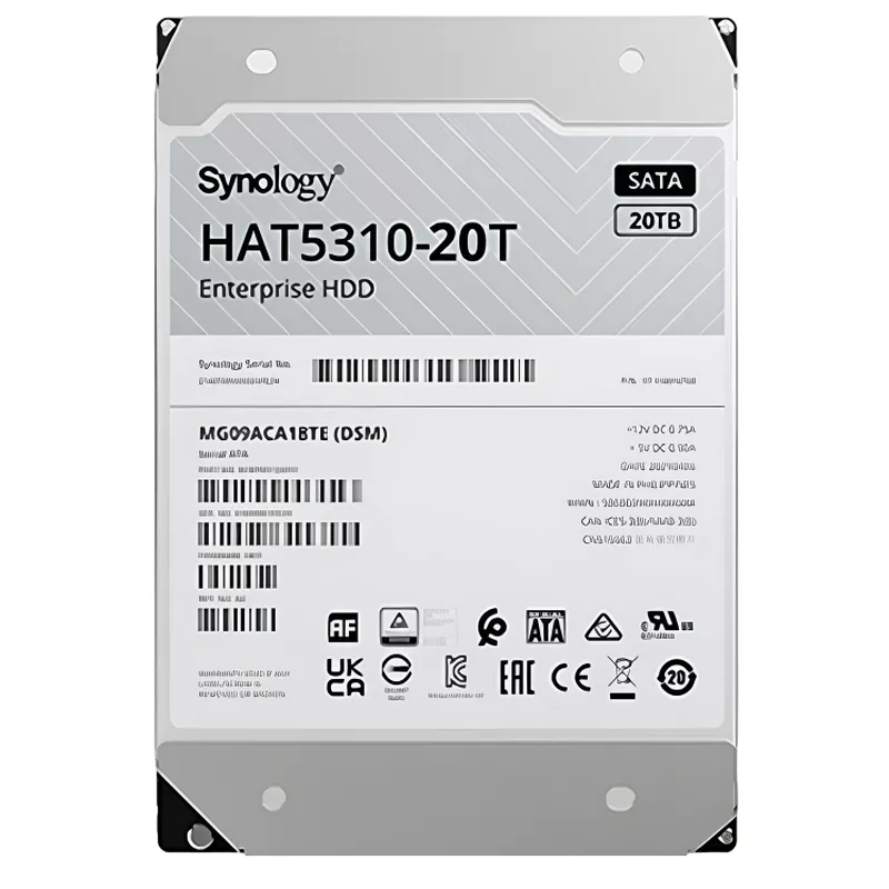 Жёсткий диск внешний SYNOLOGY 3.5" HDD     20.0TB-SATA-512MB SYNOLOGY  "HAT5310-20T", 7200rpm