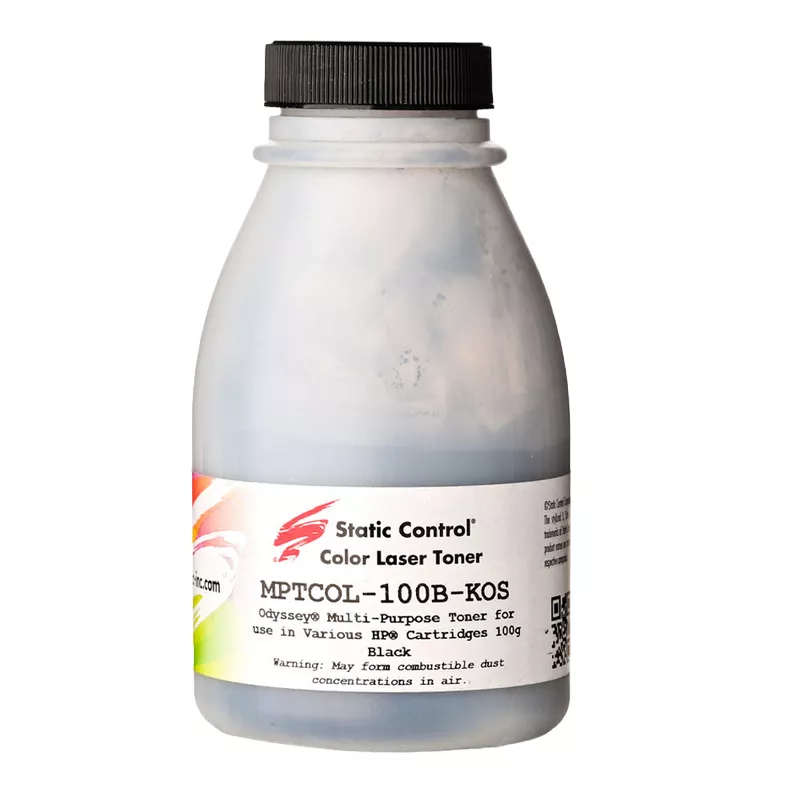 Toner SCC TONER HP UNIVERSAL MPTCOL BLACK, 100GR,