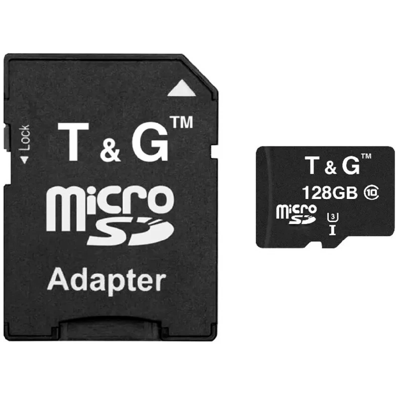 Card de memorie Touch & Go 128GB T&G MICRO SDHC CARD UHS3 INCL ADAPTOR