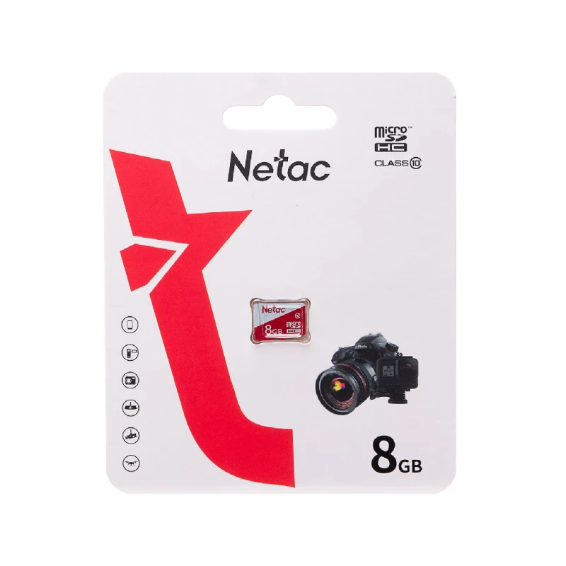 Card de memorie Netac MICROSDHC P500 ECO 8GB