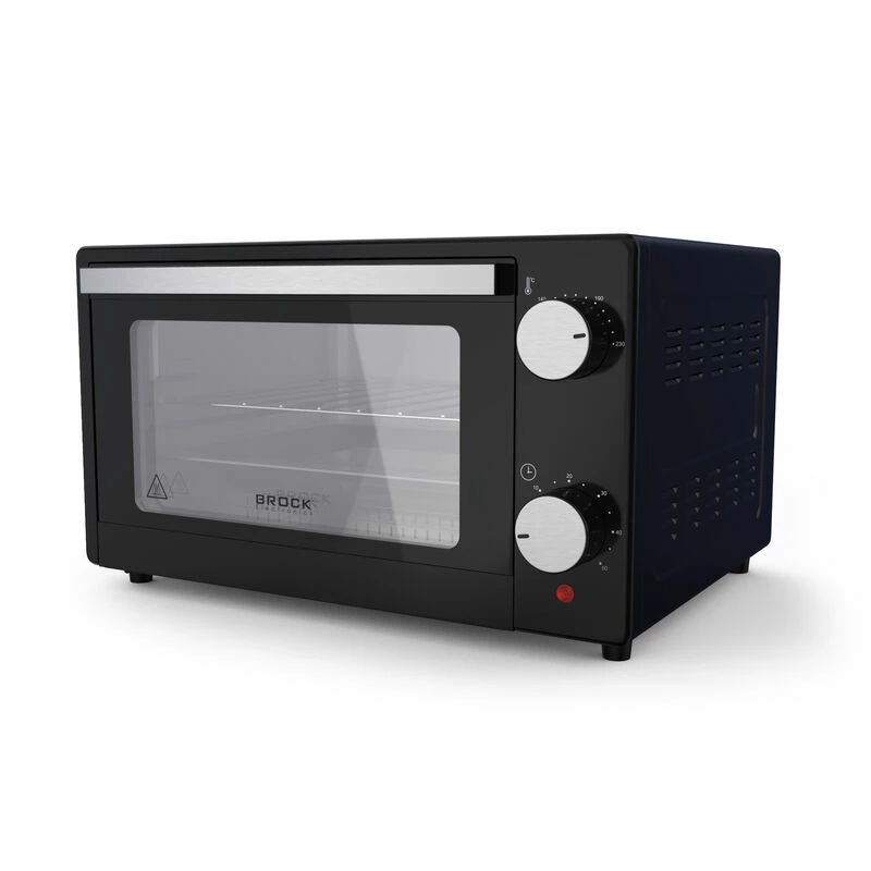 Cuptor electric Brock ELECTRIC OVEN  TO 9001 B 9L, 650W, 2 QUARTZ HEATING TUBES, DOUBLE GLASS, TEMPERATURE: 100°C - 230°C, ACC: (BAKING TRAY, TRAY, HANDLE)