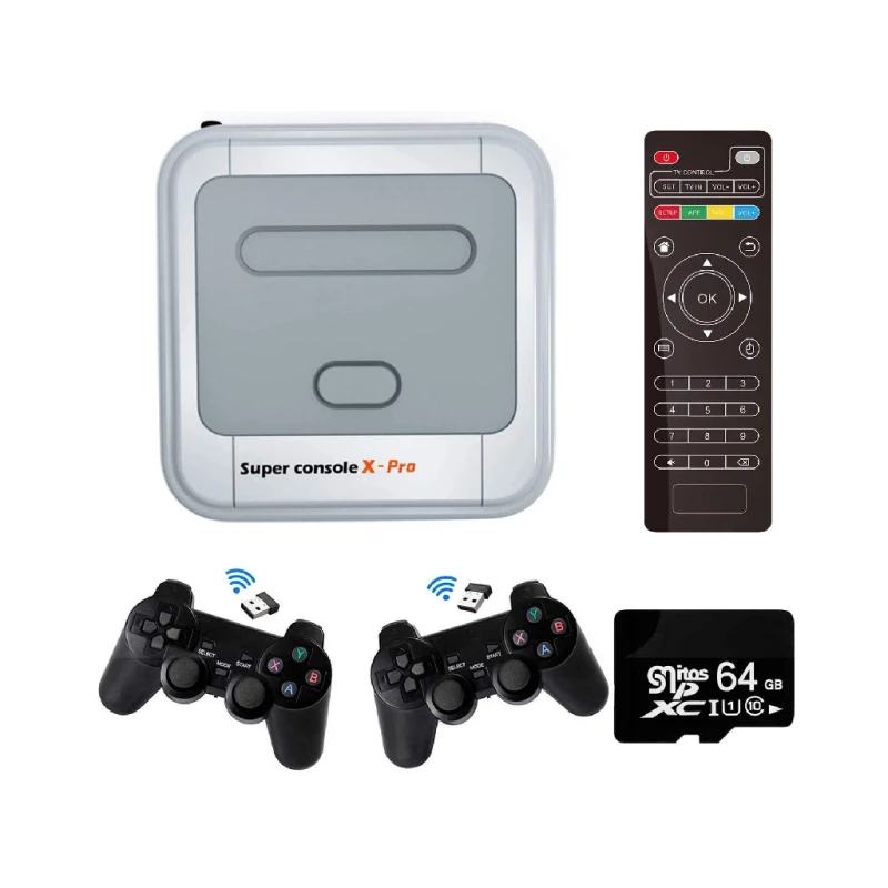 Consola de joc Anbernic
 Retro Game Console R8 X Pro 64GB 30000 Games, Black