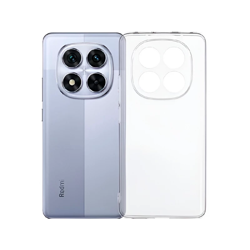 Husa WOO CASE TPU SOFT XIAOMI REDMI NOTE 14 PRO PLUS 5G, CLEAR CSCXRN14PPCL