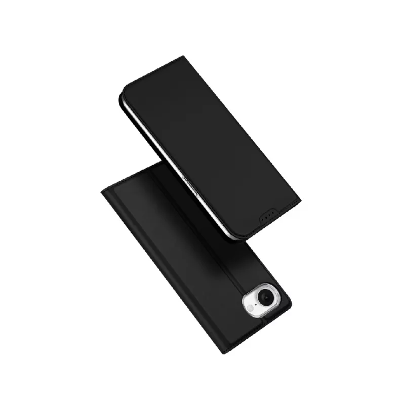 Husa DUX DUCIS FLIP CASE IPHONE 16E SKINPRO, BLACK