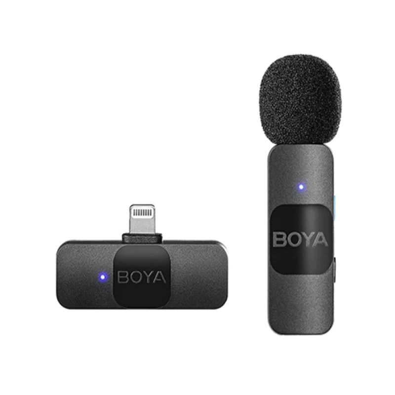 Микрофон Boya ULTRACOMPACT 2.4GHZ WIRELESS MICROPHONE SYSTEM (BY-V1) LIGHTNING JACK, BLACK BY-V1