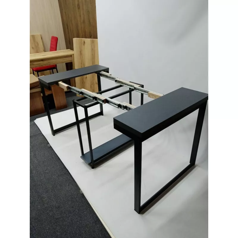 Раздвижной стол Wiking Masă Transformer Wiking Nex Home 80 x 255 cm Antracit