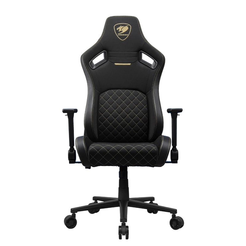 Игровое геймерское кресло Cougar Gaming Chair Cougar Defensor Gold F, User max load up to 120kg / height 155-190cm