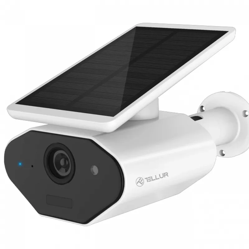 Camera IP Tellur WIFI SOLAR CAMERA, 1080P, PIR, WHITE, TLL331231