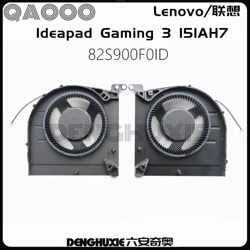 Вентилятор для ноутбука OEM CPU Cooling Fan For Lenovo IdeaPad Gaming 3 15IAH7 Thermal Module 82S9 + FAN R+L 5H40S20574 Original