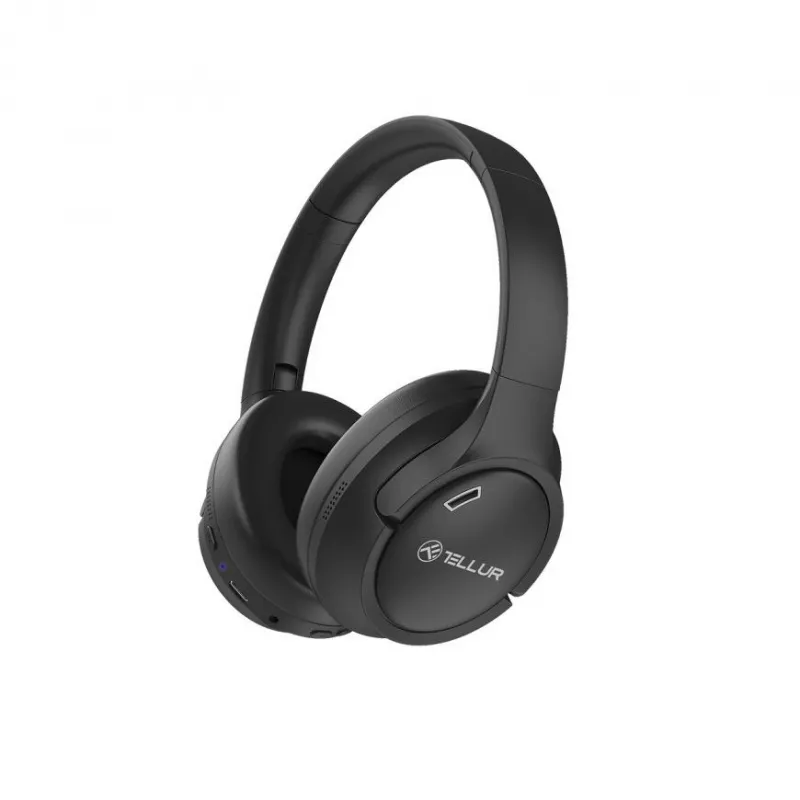 Наушники проводные с микрофоном Tellur Casti Over-ear Bluetooth Tellur Vibe, ANC TLL511471