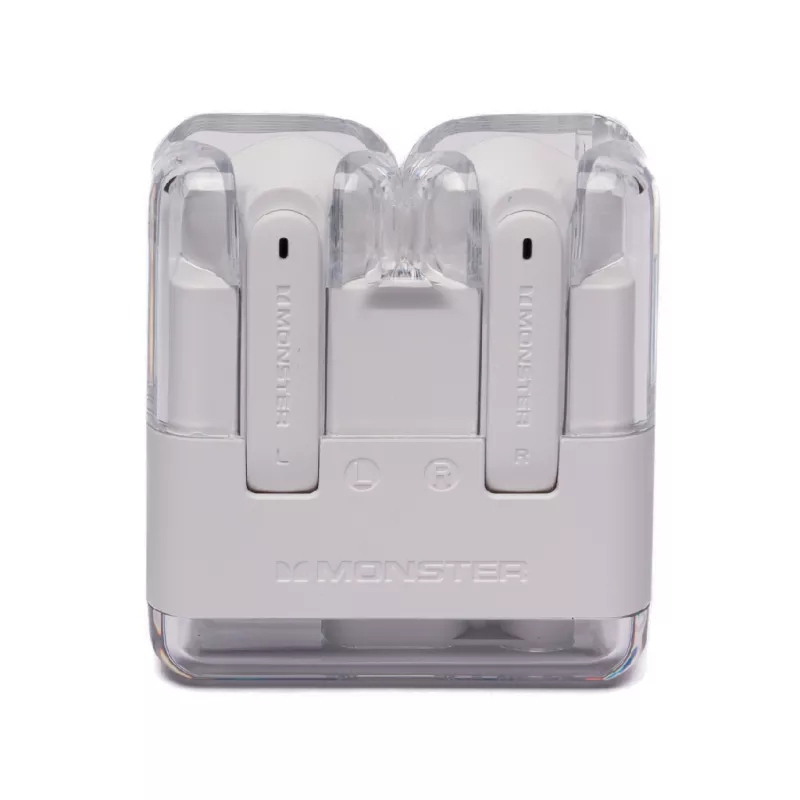 Наушники проводные с микрофоном MONSTER AIRMARS XKT12 TRUE WIRELESS EARPHONES WHITE VP--XKT12-WH