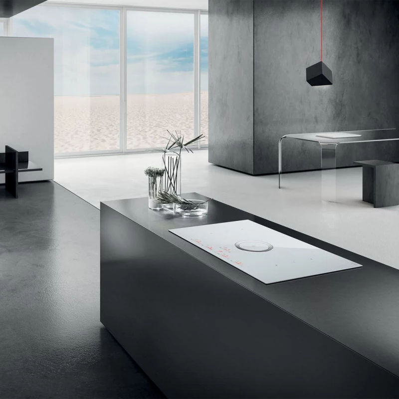 Plita combinata incorporabila Elica NIKOLATESLA SWITCH WH/F/83