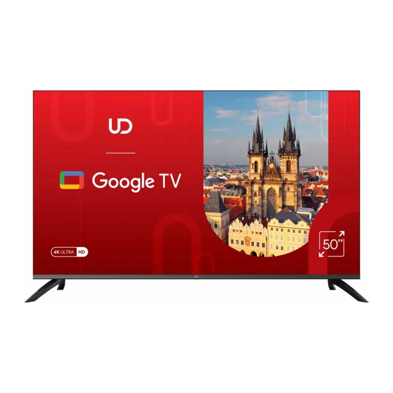 Televizor UD 50” LED TV  50GU6210, BLACK (3840X2160 UHD, GOOGLE TV, 3 X HDMI2.0, 2 X USB, WI-FI (2.4GHZ+5GHZ), BLUETOOTH, DVB-T/T2/C/S2, SPEAKERS 2 X 7W DOLBY AIO, VESA 200X200, 9.8 KG)