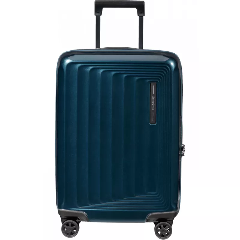 Valiza Samsonite NUON-VALIZA PE 4 ROTI 55/20 ALBASTRU MAT