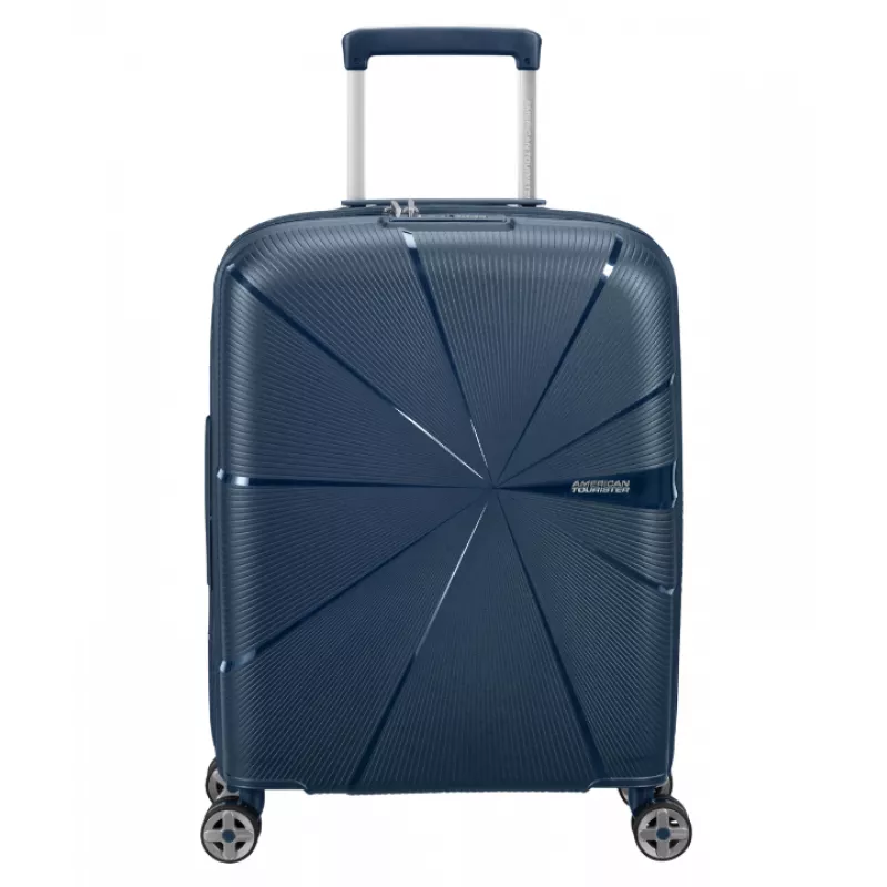 Valiza American Turister STARVIBE-VALIZA PE 4 ROTI 55/20 EXP ALBASTRU