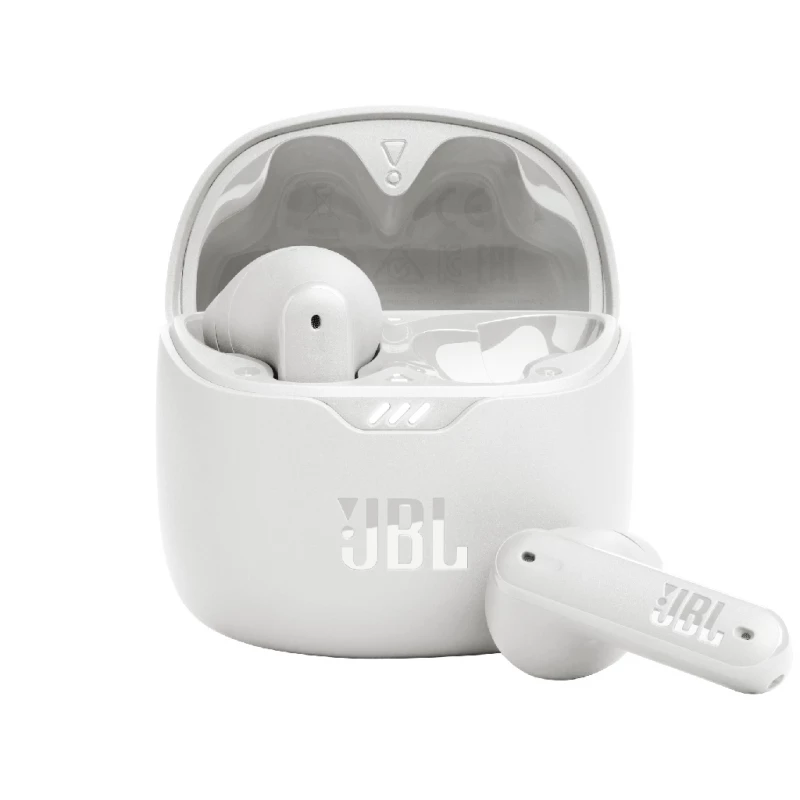 Casti fara fir JBL Wireless JBL Tune Flex True Noise Cancelling Earbuds White JBLTFLEXWHT
