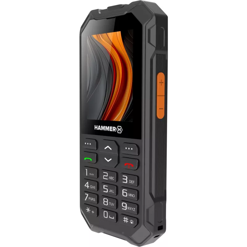 Telefon mobil HAMMER IRON V 6/64GB 6320MAH BLACK/ORANGE