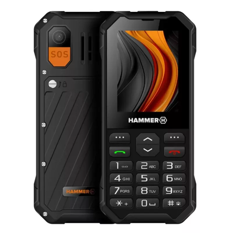 Telefon mobil HAMMER BLADE 4 6/128GB 6150MAH BLACK