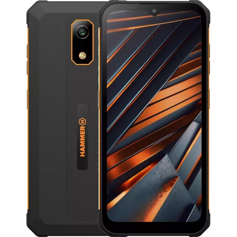 Мобильный телефон myPhone Iron Va 4/64GB Hammer 6500mAh Black/Orange