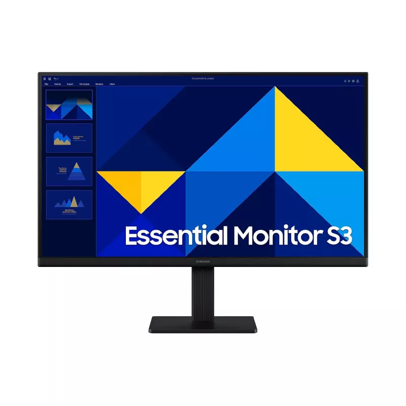 Монитор Samsung 23.8” SAMSUNG IPS LEDS24D300G Black (5ms, 1000:1, 250cd, 1920x1080, 178°/178°, VGA, HDMI, 100Hz Refresh Rate, VESA)