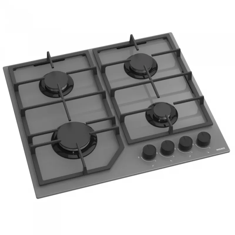 Plita incorporabila cu gaz WOLSER WL- F 6407 GREY GL FFD, Grey