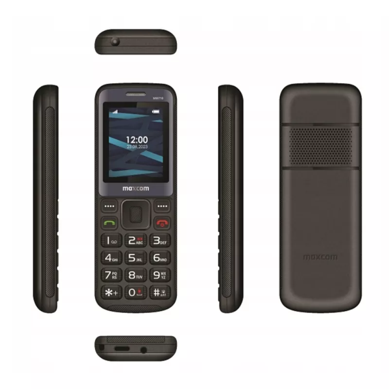 Мобильный телефон Maxcom Maxcom MM718 4G VoLTE Black