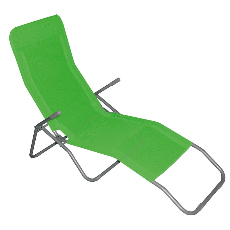 Sezlong Jumi SEZLONG DE GRĂDINĂ/PLAJA PLIABIL , VERDE OM-719262