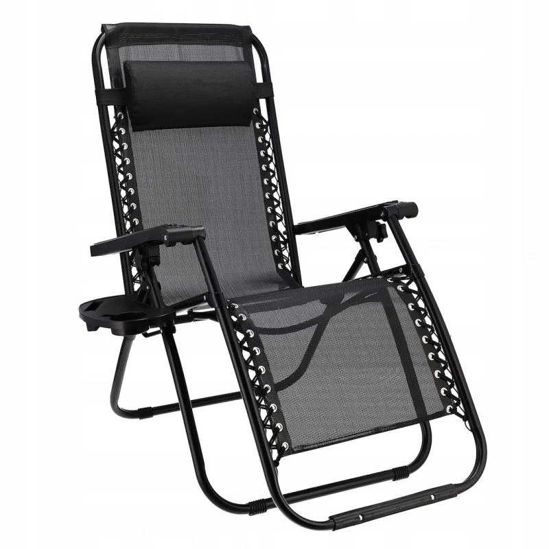 Sezlong Jumi SEZLONG DE GRADINA PLIABIL  MULTI-POZITII CU RAFT SI BLOCARE SCAUN MEGRU OM-282025