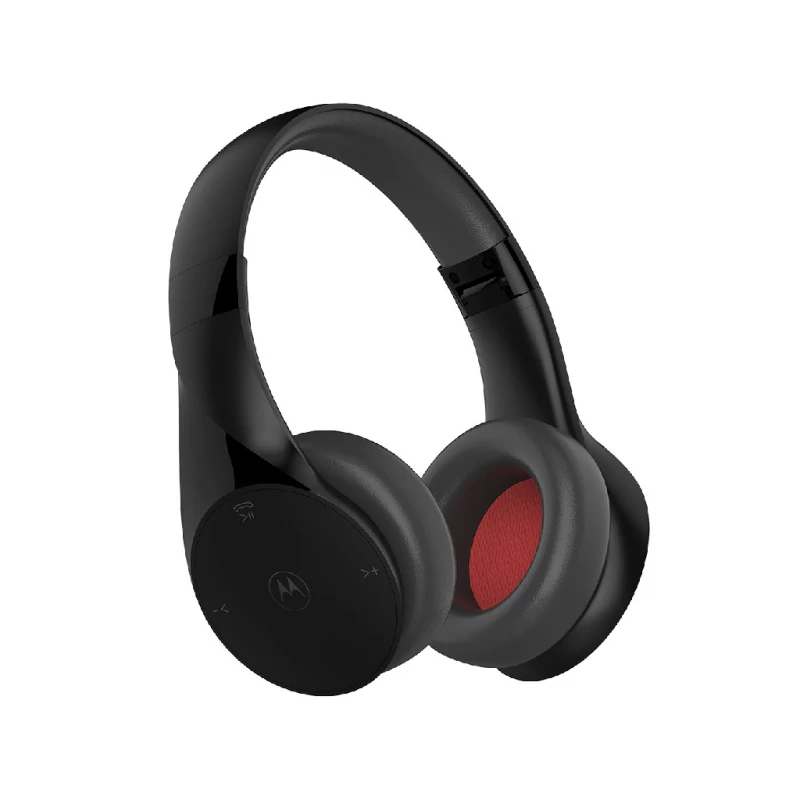 Наушники проводные с микрофоном MOTOROLA ON-EAR HEADPHONES WITH MIC BLUETOOTH MOTO XT500, BLACK