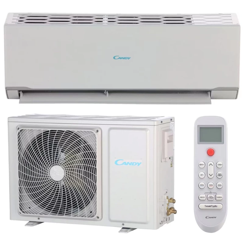 Aparat de aer conditionat Candy ACI-09HRR103/R3 INVERTER R32 WI-FI, 9000 BTU, 25 m², White
