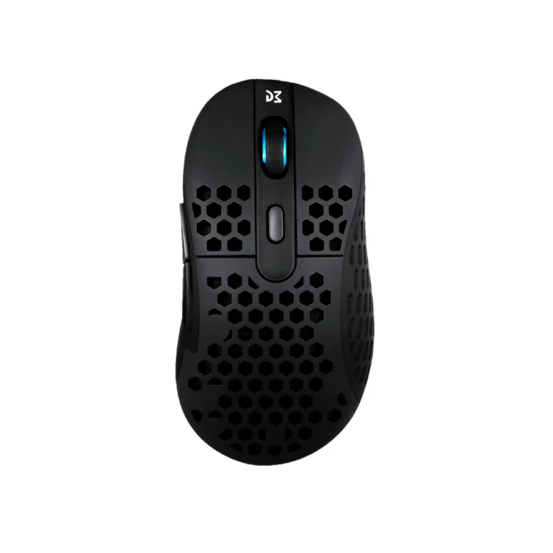 Gaming Mouse Dreammachines DM6 HOLEY TRIO, Black