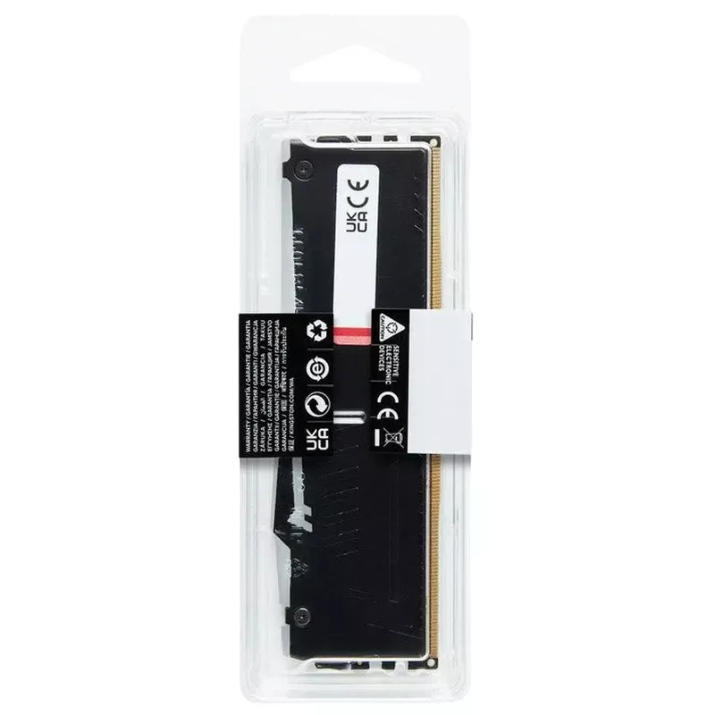 RAM KINGSTON .64GB DDR5-5600MHZ FURY BEAST RGB (KF556C36BBEA-64), CL36-38-38, 1.25V, AMD EXPO 1.0/INTEL XMP 3.0, BLACK