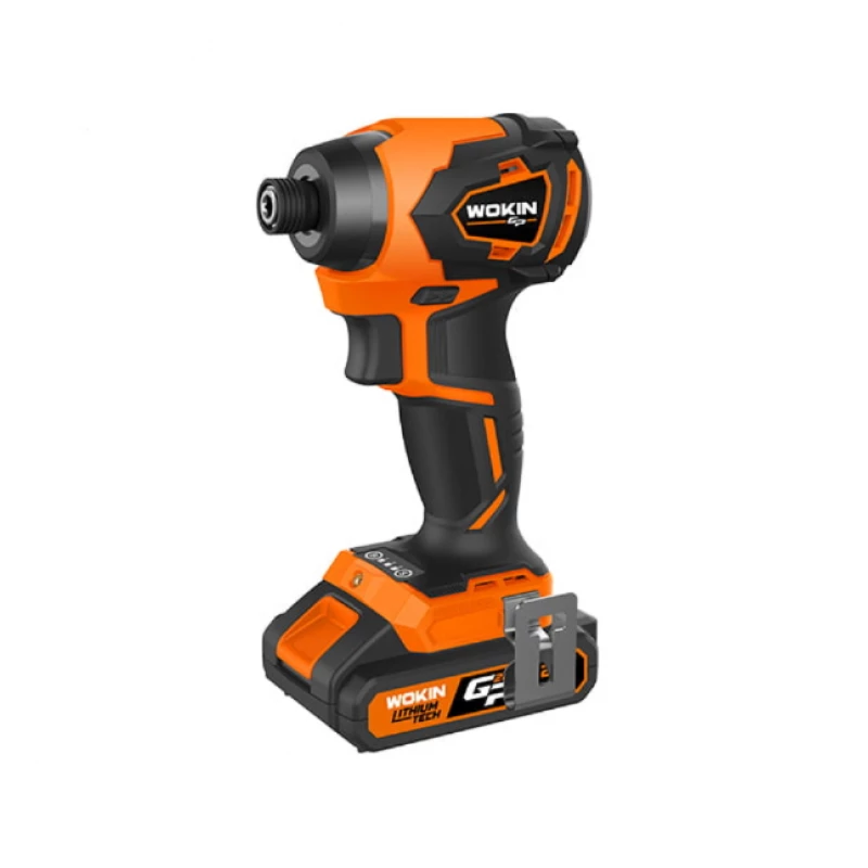 Masina de insurubat cu impact si acumulator WOKIN MASINA DE INSURUBAT CU IMPACT CU ACUMULATOR  20V LI-ION 200 N.M.