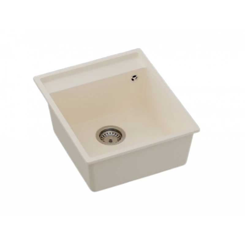 Set chiuveta de bucatarie si baterie Sandonna EMMA 490 CHIUVETA   (BEJ NISIP)