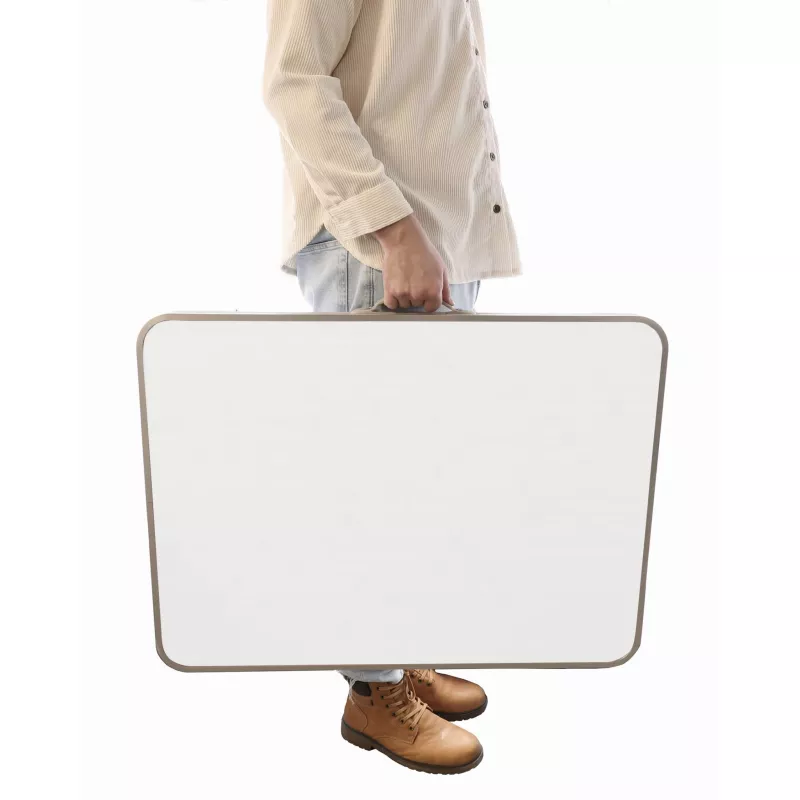 Masa Jumi MASA DE CAMPING PLIABILA CU BLAT ALB  70X80X60